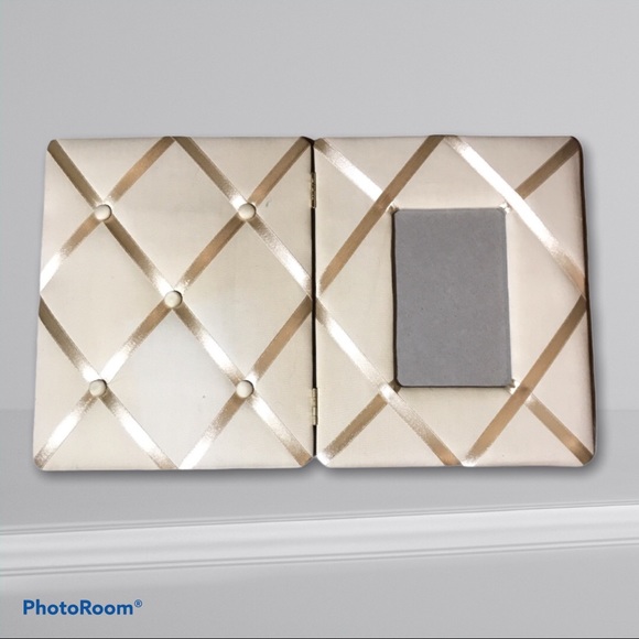 Ribbon Notice Board & 4x6 Picture Frame Size 10x16 - Picture 4 of 5